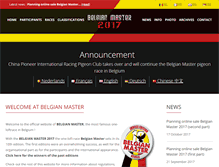 Tablet Screenshot of belgianmaster.com